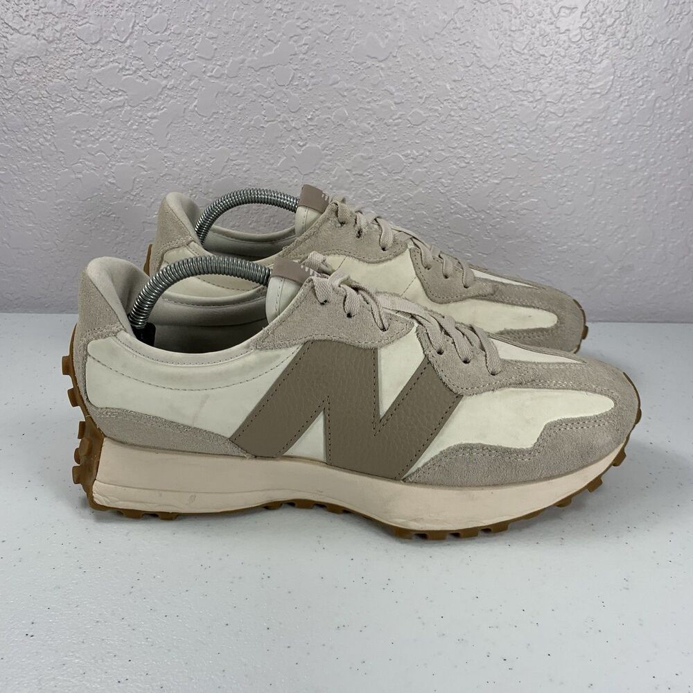 New Balance 327 Sneakers Mens 10 Moonbeam Driftwood U327LZ Shoes